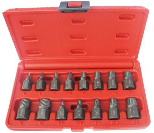 15Pcs Screw Extractor Set