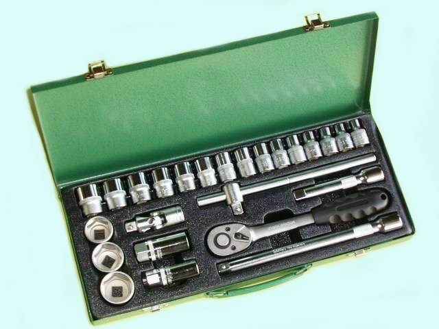 25PCS 1/2 Dr. Socket Set