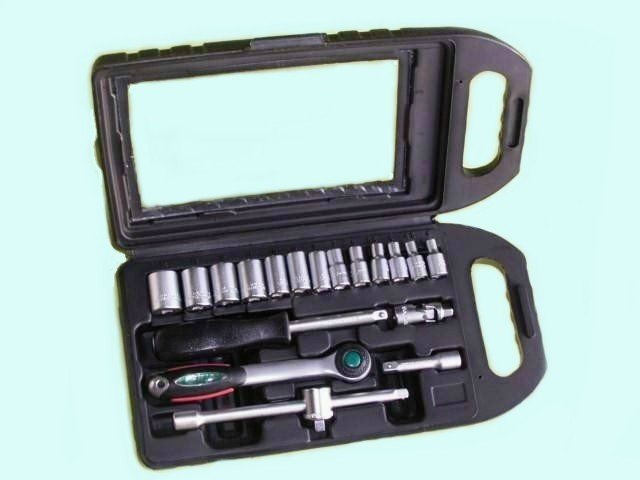 19PCS 1/4 Dr. Socket Set