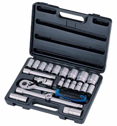 23PCS 1/2"Dr. Super Lock Socket Set