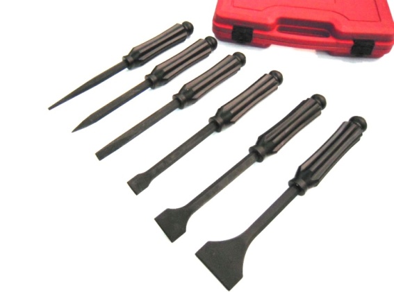 6Pcs. Heavy Duty Punch & Chisel Set