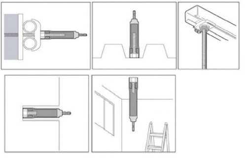 Hollow Shaft Power Nut Driver for Long Bolt/Threaded Rod Nut Driver P.A.T