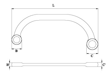 Half- Moon Ring Wrench