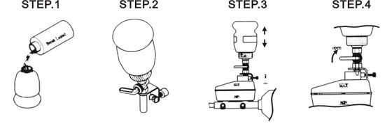 Pneumatic Brake Oil Extractor & Bleeder Kit PAT.