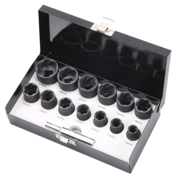 14Pcs 1/2 Dr. Twist Socket Set 