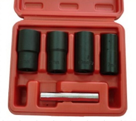 5PCS 1/2Dr. Twist Socket Set