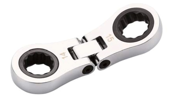 Stubby Double Flexible Gear Wrench