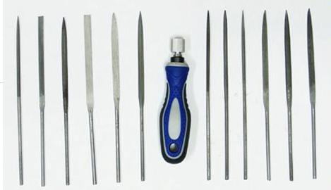 3MM 13PCS EXCHANG NEEDLE FILE SET